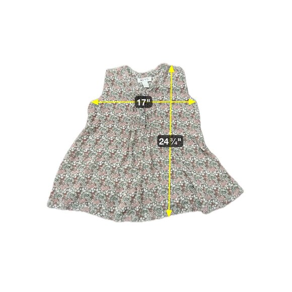 MYTH NYC Floral Sleeveless Pleated Button Front Blouse Sz Small - Picture 6 of 9